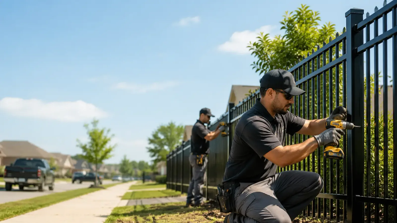 Metal Fence Installation in Newark, CA